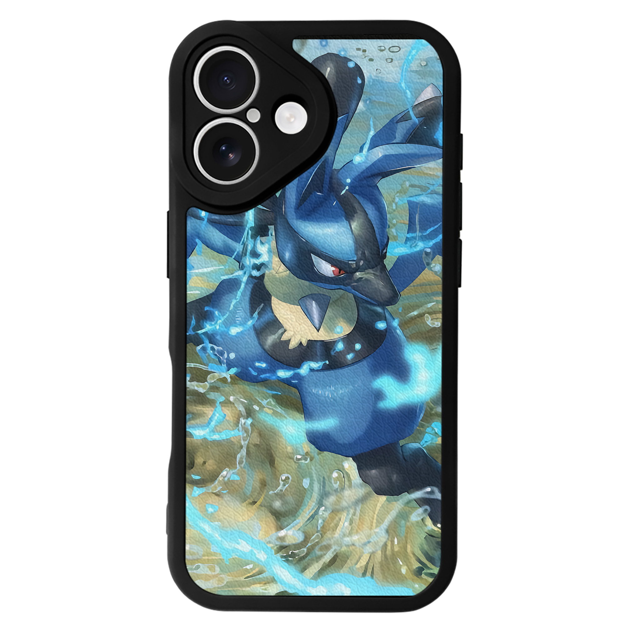 （画像用） ポケットモンスター Pokémon 【iPhone 16シリーズ対応】シリコンスマホケース（レザー調） 材質：シリコン